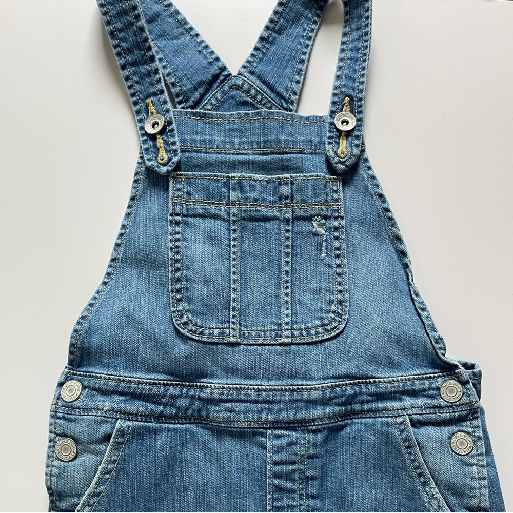 GAP Blue Denim Overalls Classic Bib Style